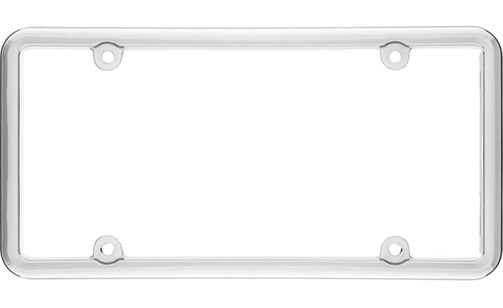 AutoTrends Monterey License Plate Frame, Chrome Finish 3 AutoTrends Monterey License Plate Frame, Chrome Finish