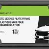 AutoTrends Plastic Black License Plate Frames, 2-pk 2 AutoTrends Plastic Black License Plate Frames, 2-pk -AutoTrends Shop plastic black license plate frame 2 pack d50fa284 5b3a 41e9 8682 1218b6efc58e