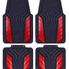 AutoTrends Apex Sport Car Floor Mat, Red & Black, 4-pk -AutoTrends Shop red apex sport floor mat 4 piece 0cd7afa9 aeac 4e16 87c5 cbad1f890f80